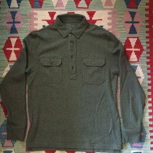 J. Crew Duo Knit Utility Shirt